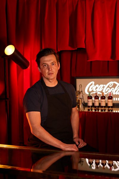 portrait of max venning kwant london coca cola signature mixers drink photographer london bratislava fotograf